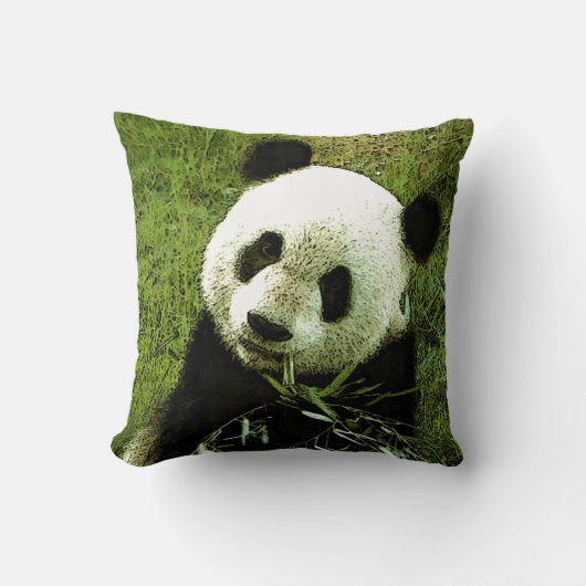 Panda Beer Sierkussen (Voorkant)