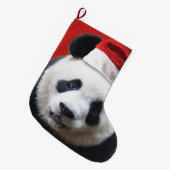 Panda Beer Sinterklaas Grote Kerstsok (Voorkant (Hangend))