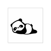 Panda Beer Slapen Rubberstempel (Afrduk)