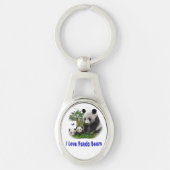 Panda Beer Sleutelhanger (Voorkant)