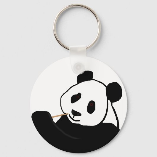 Panda-beer Sleutelhanger (Voorkant)