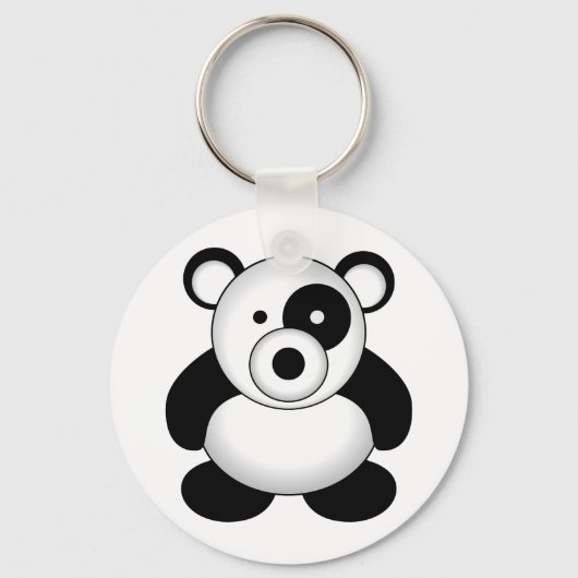 Panda Beer Sleutelhanger (Voorkant)
