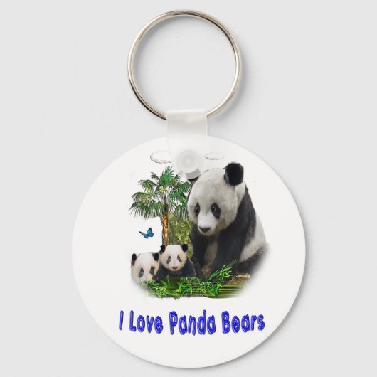 Panda Beer sleutelhanger (Voorkant)