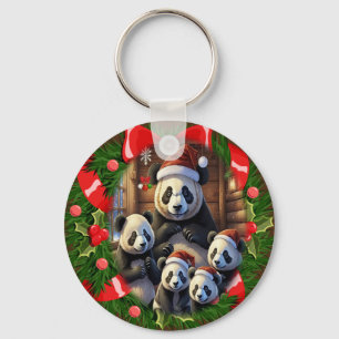 Panda Beer Sleutelhanger