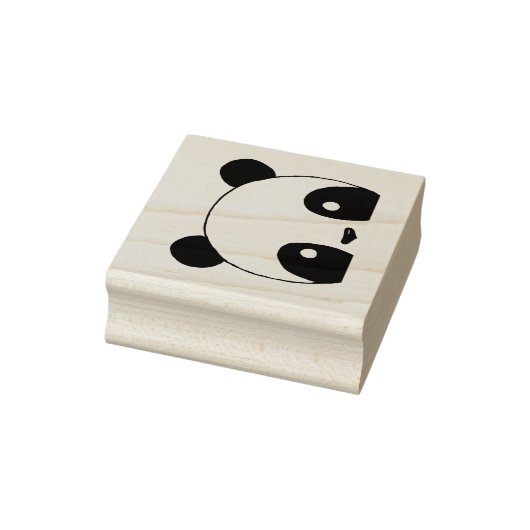 Panda Beer Stamp Rubberstempel (Stempel)