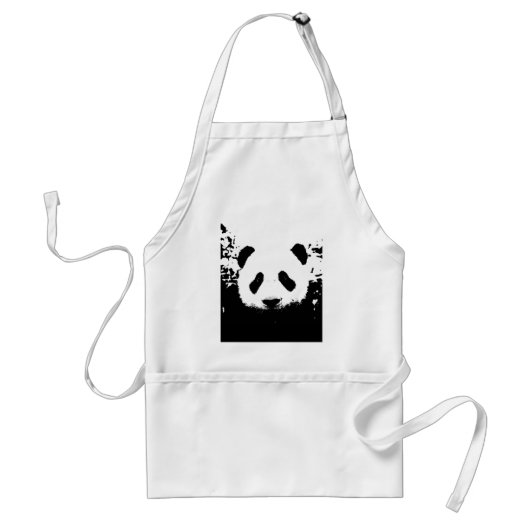 Panda Beer Standaard Schort (Voorkant)