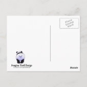 Panda Beer Stationery Briefkaart (Achterkant)