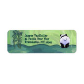 Panda Beer Stationery Etiket (Voorkant)