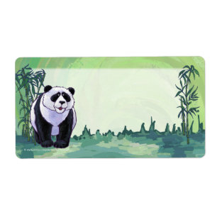 Panda Beer Stationery Etiket