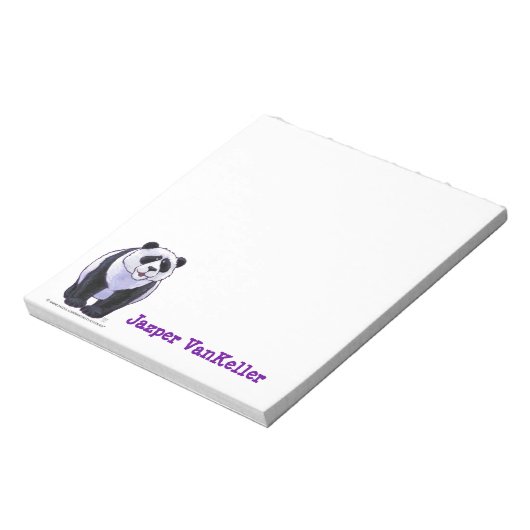 Panda Beer Stationery Notitieblok (Linkerzijde)