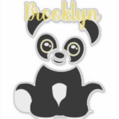 Panda Beer Sticker (Voorkant)