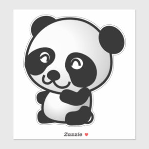 Panda Beer Sticker