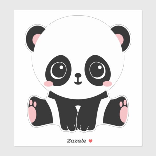 Panda Beer Sticker (Vel)