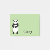Panda Beer Sticky Note Pad (Voorkant)