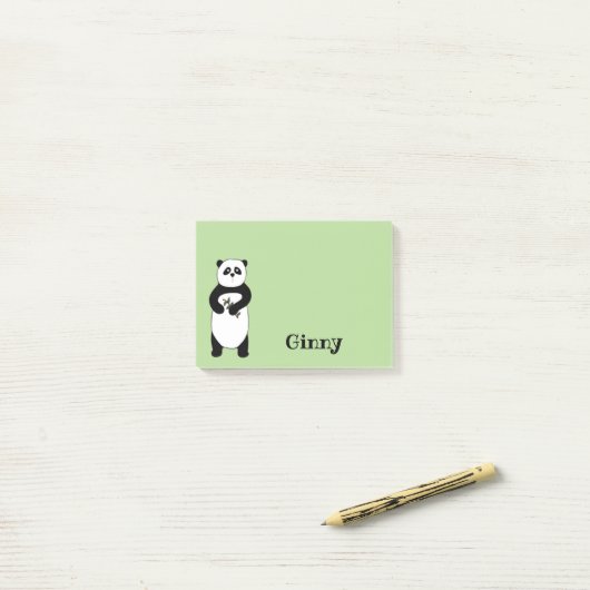 Panda Beer Sticky Note Pad (Op bureau)
