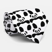 Panda beer stropdas (Opgerold)