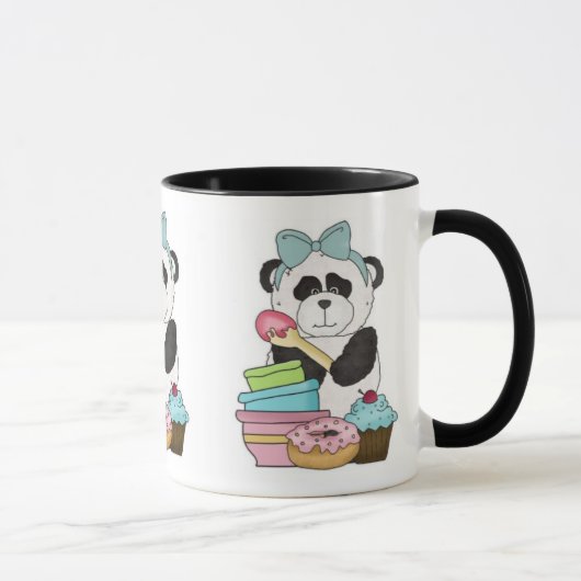 Panda Beer Sweet Treins Mok (Rechts)