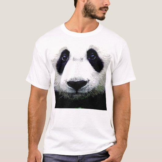 Panda Beer T-shirt (Voorkant)