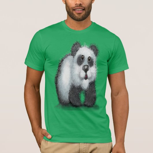 Panda Beer T-shirt (Voorkant)