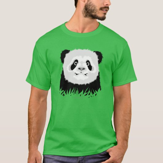 Panda Beer T-Shirt (Voorkant)
