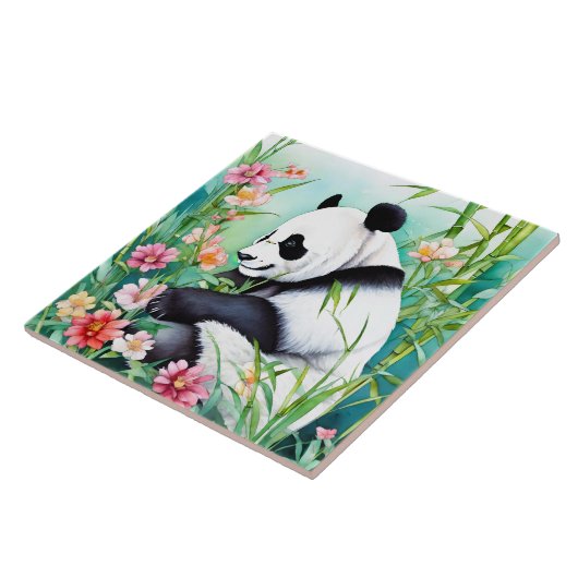 Panda Beer Tegeltje (Zijkant)