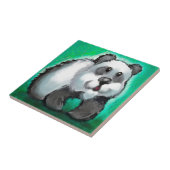 Panda Beer Tegeltje (Zijkant)