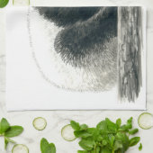 Panda beer theedoek (Gevouwen)