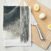 Panda beer theedoek (Quarter Fold)