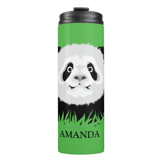 Panda Beer Thermal Tumbler Thermosbeker (Voorkant)
