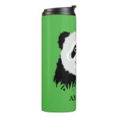 Panda Beer Thermal Tumbler Thermosbeker (Gedraaid links)