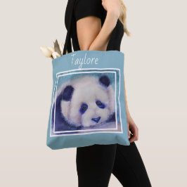 Panda Beer Tote Bag