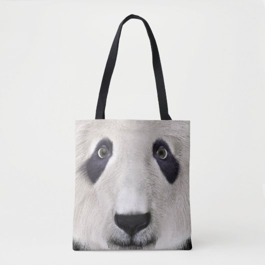 Panda Beer Tote Bag (Voorkant)