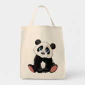 Panda Beer Tote Bag (Voorkant)