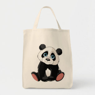 Panda Beer Tote Bag