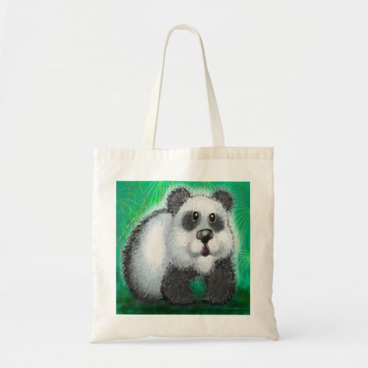 Panda Beer Tote Bag (Voorkant)