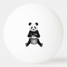 Panda Beer trommelillustratie