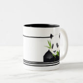 Panda Beer Tweekleurige Koffiemok (Voorkant rechts)