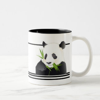 Panda Beer Tweekleurige Koffiemok