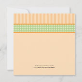 Panda Beer Unisex Baby shower Uitnodiging (Achterkant)