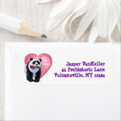 Panda Beer Valentijnsdag Etiket (Insitu)