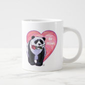 Panda Beer Valentijnsdag Grote Koffiekop (Rechts)