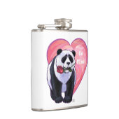 Panda Beer Valentijnsdag Heupfles (Rechts)