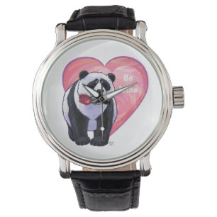 Panda Beer Valentijnsdag Horloge