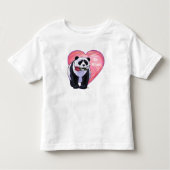 Panda Beer Valentijnsdag Kinder Shirts (Voorkant)