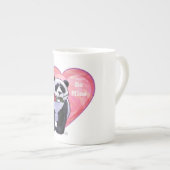 Panda Beer Valentijnsdag Porselein Kop (Voorkant rechts)