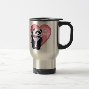 Panda Beer Valentijnsdag Reisbeker