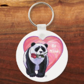 Panda Beer Valentijnsdag Sleutelhanger (Voorkant)