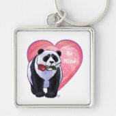 Panda Beer Valentijnsdag Sleutelhanger (Voorkant)