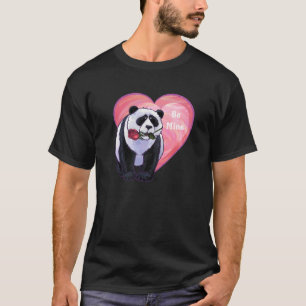 Panda Beer Valentijnsdag T-shirt