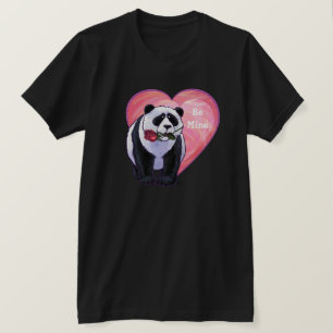 Panda Beer Valentijnsdag T-shirt